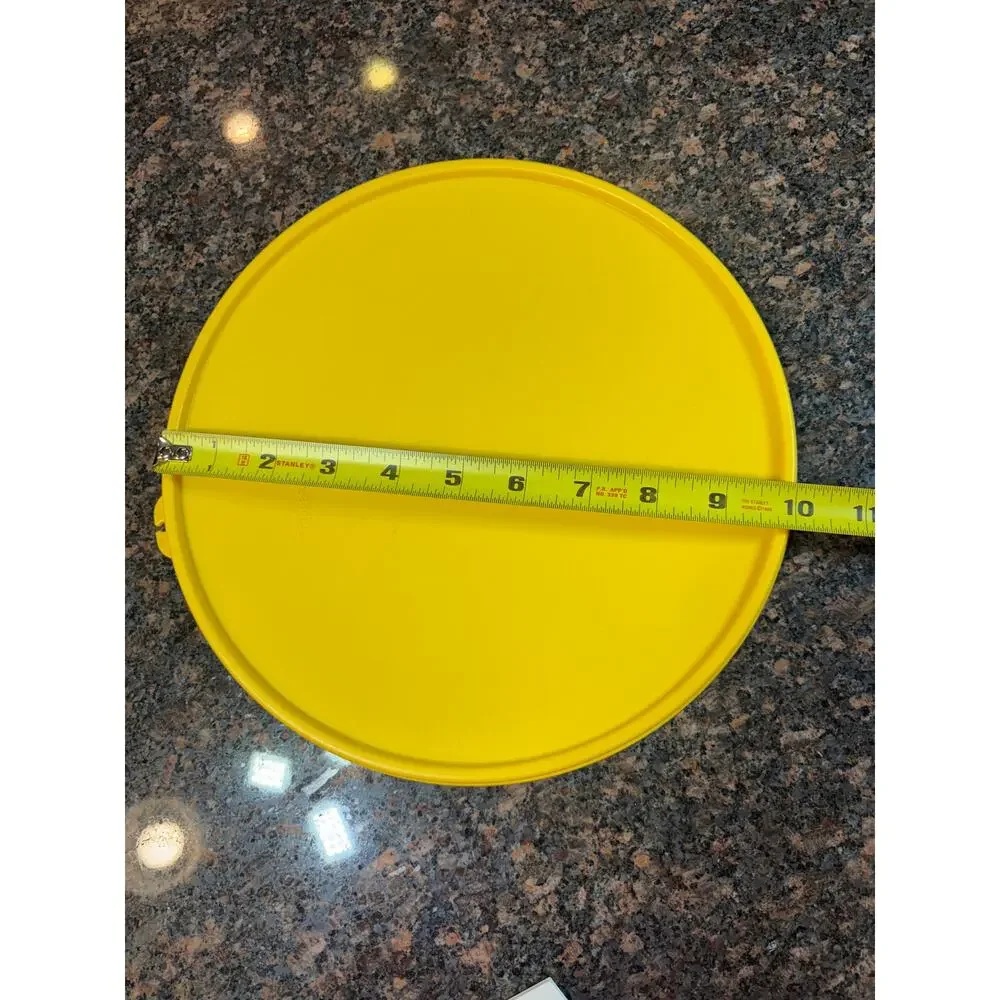 Vintage Tupperware Veggie Cheese Slicer/Grater Kit Yellow No Bowl